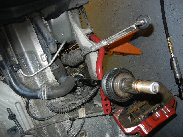 Porsche 996 Turbo axle shaft installation Porsche 996 Turbo axle shaft installation